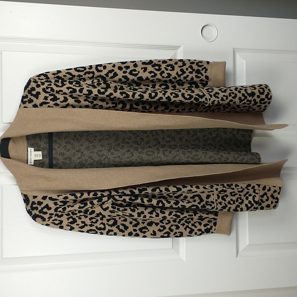 Front Cardigan Pockets Womens Medium 
